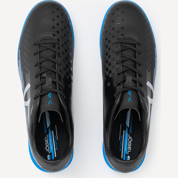 Бутсы многошиповые JÖGEL Evofly TF Talant Black/blue