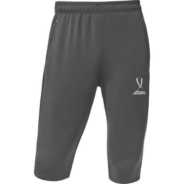 Брюки тренировочные с карманами JÖGEL PREMIER PerFormDRY 3/4 Training Pants, темно-серый