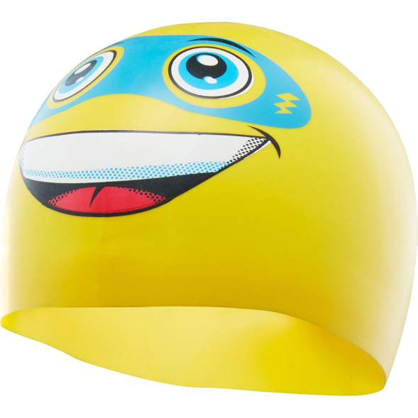 Шапочка для плавания TYR Super Day Swim Cap, LCSSPRDY-720, желтый