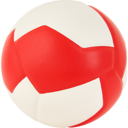 Мяч вол. GALA Bora 12, BV5675S, р. 5, синт. кожа ПУ, клееный, бут. кам, красно-белый