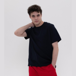 Футболка Aqama Сlub cotton tee (т.син)