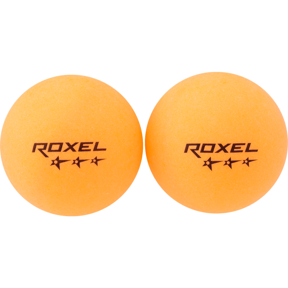 Мяч для настольного тенниса Roxel 3* Prime, оранжевый, 6 шт.