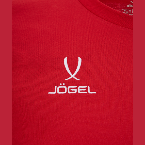 Футболка JÖGEL ESSENTIAL Cotton Tee, красный
