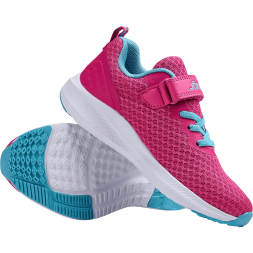 БЕЗ УПАКОВКИ Кроссовки спортивные JÖGEL Airstream 3.0 KIDS, Fuchsia/Blue, детский