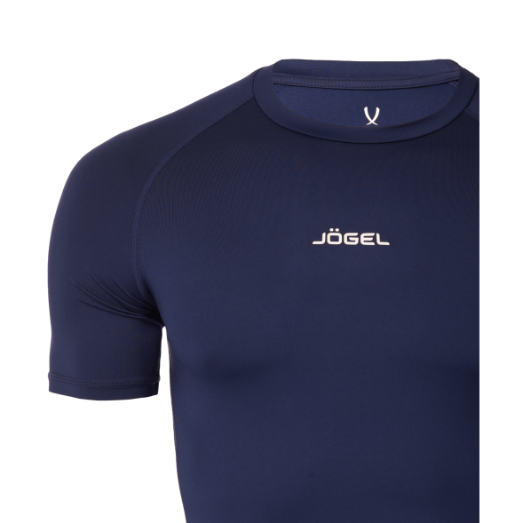 Футболка компрессионная с коротким рукавом JÖGEL CAMP PerFormDRY Top SS, темно-синий