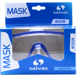 Маска для плавания SALVAS Domino Jr Mask CA105C1TBSTH, размер детский, синяя