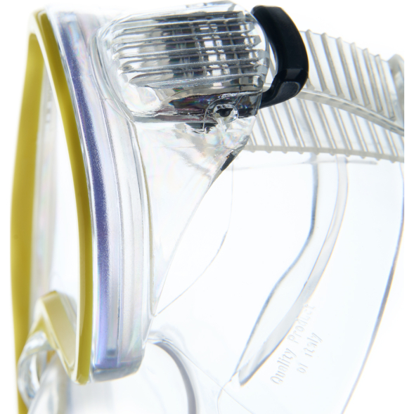 Маска для плавания SALVAS Domino Jr Mask CA105C1TBSTH, размер детский, синяя