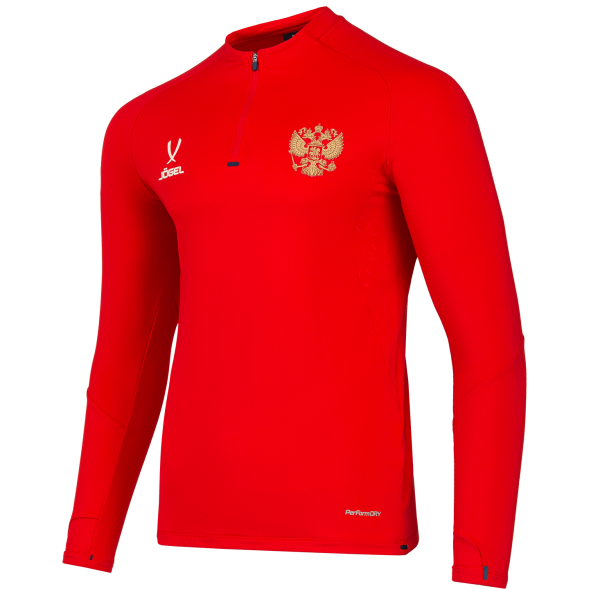Джемпер тренировочный JÖGEL NATIONAL PerFormDRY Training Zip Top, красный