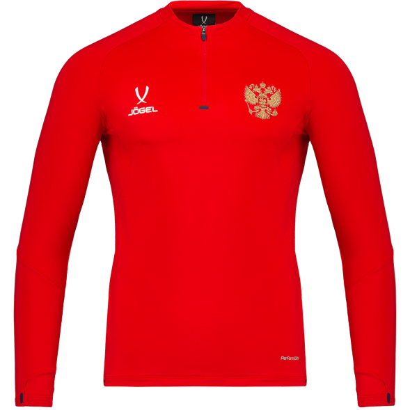 Джемпер тренировочный JÖGEL NATIONAL PerFormDRY Training Zip Top, красный