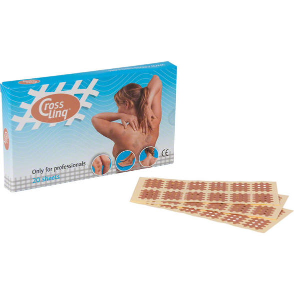 Кросс-тейп CROSSLINQ 100497, размер L, 20 листов, телесный