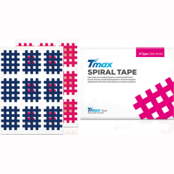 Кросс-тейп TMAX Spiral Tape Type A 20 листов, 423716, телесный