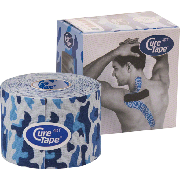 Тейп кинезиологический CureTape Art Camo 164002, 5см.x5м.