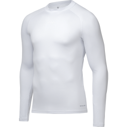 Джемпер компрессионный утепленный JÖGEL CAMP PerFormDRY Baselayer Top Warm, белый