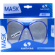 Маска для плавания SALVAS Kool Mask CA550N2NNSTH, размер взрослый, черная