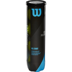 Мяч теннисный Wilson Tour Premier All Court WRT119400, одобрен ITF, 4шт.