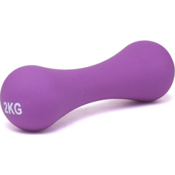 Гантель неопреновая Atemi, AD07D, чугун, 2 кг