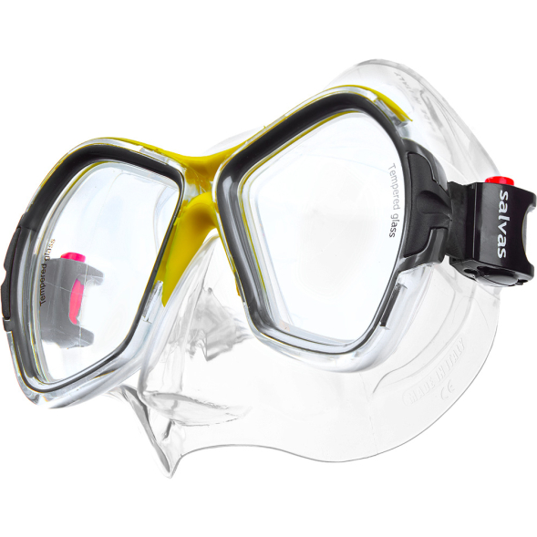 Маска для плавания SALVAS Phoenix Mask CA520N2NYSTH, размер взрослый, черная