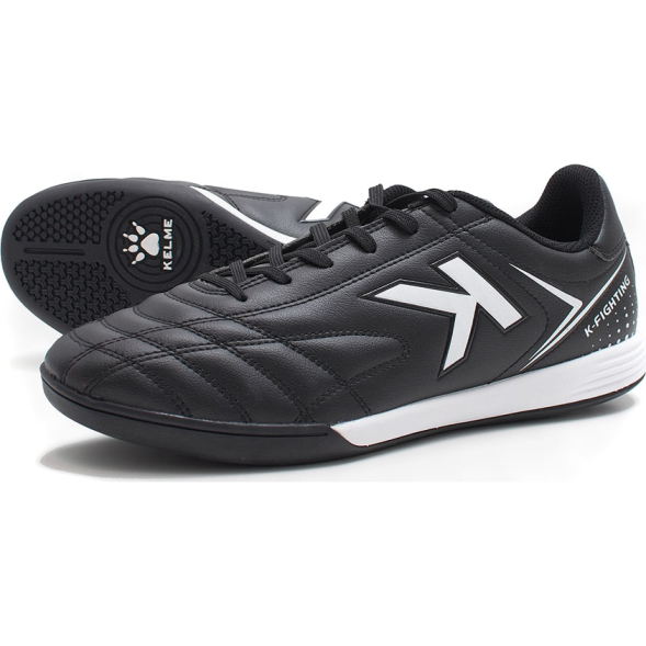 СЦ*Обувь футз. KELME, 6891146-003-44, р.44 (рос.43), микрофибра, филон, резина, черно-белый