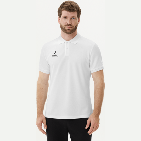 Поло JÖGEL ESSENTIAL CVC Polo, белый