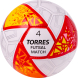 Мяч футзал. TORRES Futsal Match, FS323774, р.4, 32 панели. ПУ,4 подкл.слоя,ручн.сш,бело-крас-жёлт