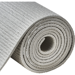 Коврик для йоги TORRES Relax 4, YL12224G, толщина 4 мм, ПВХ, серый