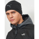 Шапка PUMA Slouchy Running Beanie, 02346901, 56% хлопок, 41% полиэстер, 3% эластан, черный