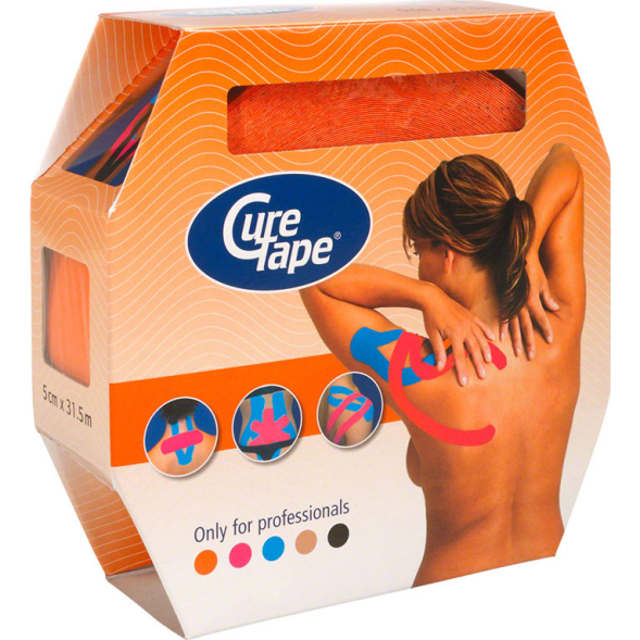 Тейп кинезиологический CureTape Giant Roll Green 161308, 5см.x31.5м.