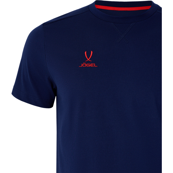 Футболка тренировочная JÖGEL DIVISION PerFormDRY Training CVC Tee, темно-синий