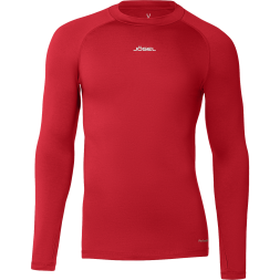 Джемпер компрессионный утепленный JÖGEL CAMP PerFormDRY Baselayer Top Warm, красный