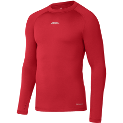 Джемпер компрессионный утепленный JÖGEL CAMP PerFormDRY Baselayer Top Warm, красный