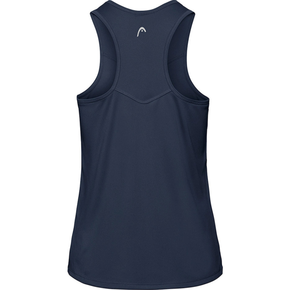 Майка женская HEAD Easy Court Tank Top 814560-DB-L, размер L, темно-синяя
