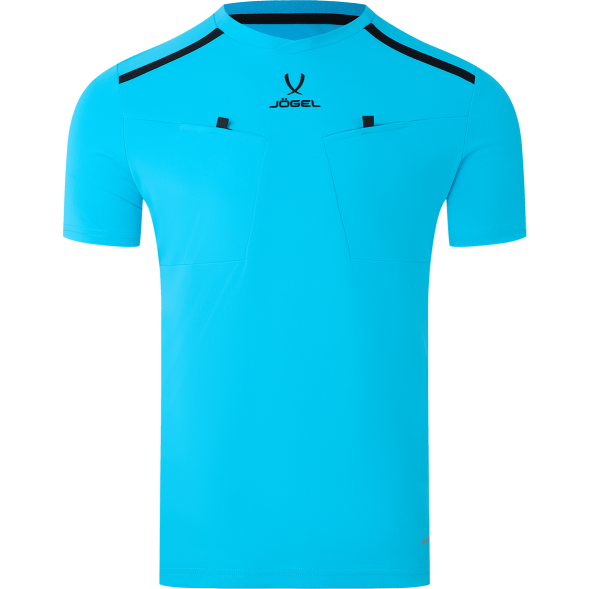 Футболка судейская JÖGEL DIVISION PerFormDRY Referee Tee, голубой