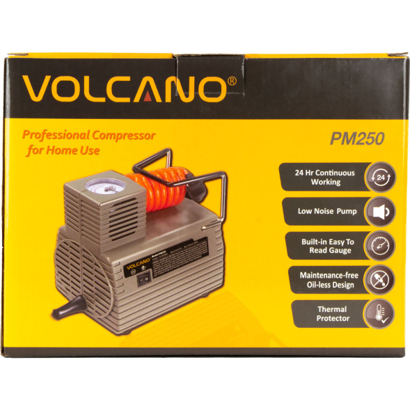 Компрессор электрический VOLCANO PM250