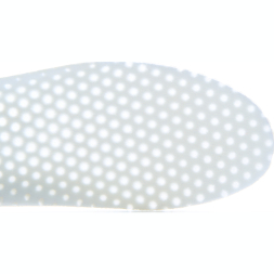 Стельки для обуви TORRES, TI48241-45, р.45, толщина 3-6мм, ЭВА,текстиль, черный