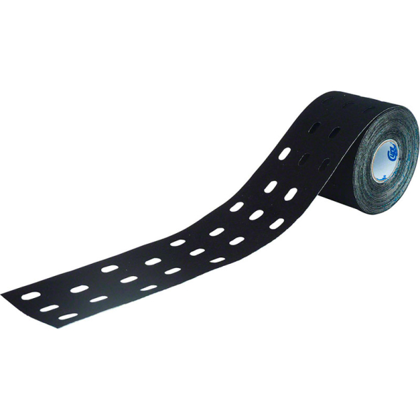 Тейп кинезиологический CureTape Punch Black 160745, 5см.x5м.