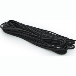 Сетка для пляжн. вол. FS-PV-№22, любит, черн., 8.5х1м, нить 3.5мм, 3 стор. оверлок, зел. стропа без троса