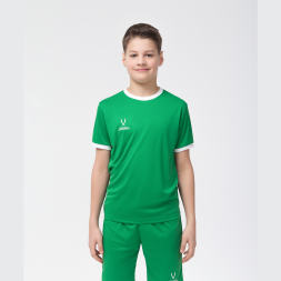 Футболка футбольная JÖGEL CAMP Origin, зеленый/белый, детский