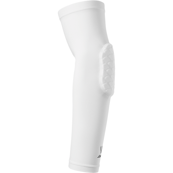 Рукав баскетбольный с защитой JÖGEL SCALEPAD ELBOW SLEEVE, белый
