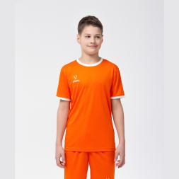 Футболка футбольная JÖGEL CAMP Origin, оранжевый/белый, детский