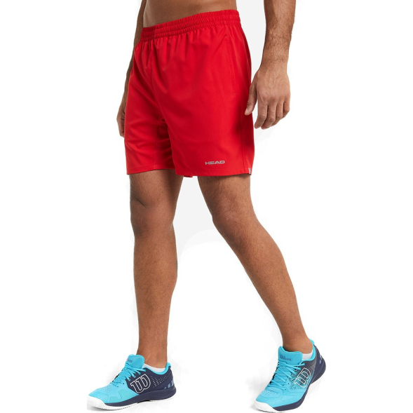 Шорты тренир. муж. HEAD Club Shorts M 811379-AN-S, р.S, 100% полиэстер, серый