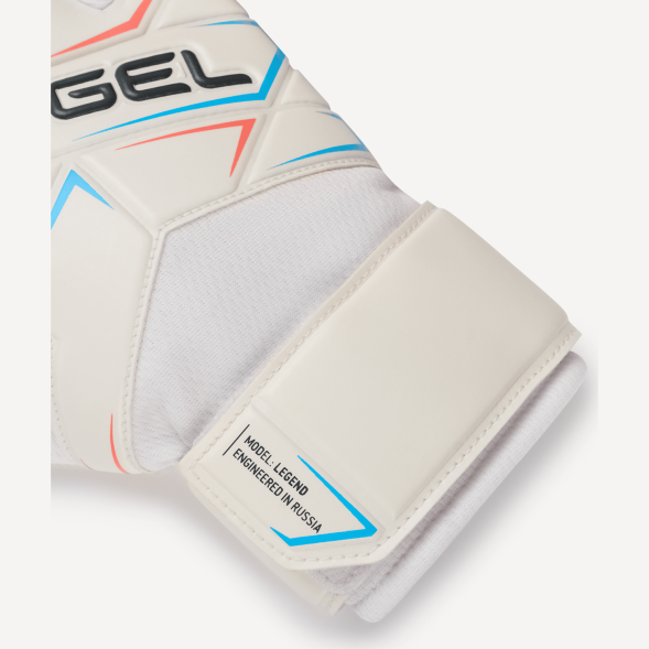 БЕЗ УПАКОВКИ Перчатки вратарские JÖGEL Legend BL3 Flat, белый