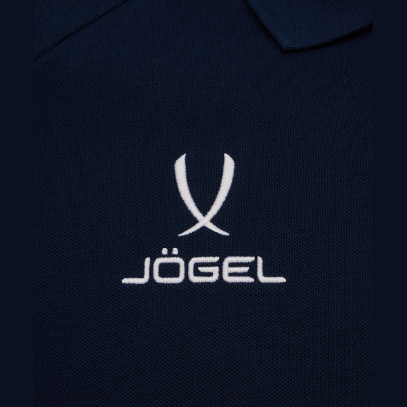 Поло JÖGEL ESSENTIAL CVC Polo CZ, темно-синий