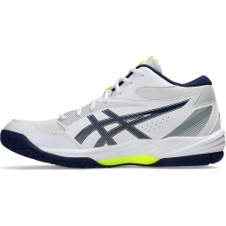 Кроссовки волейбольные мужские ASICS Gel-Task MT 4 1071A102 100, р.10.5(рос.43), бело-синий