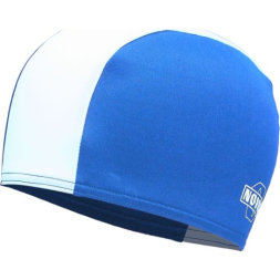 Шапочка для плавания NOVUS, полиэстер, син/бел, NPC-31