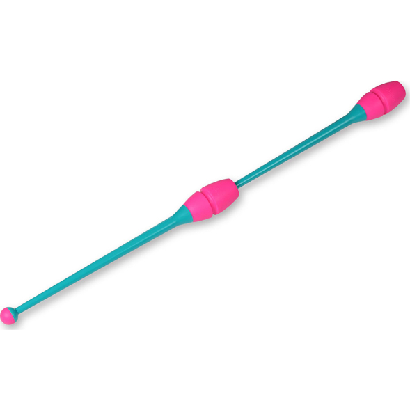 Булавы для художественной гимнастики INDIGO IN017, длина 36 см, каучук, вставляющиеся