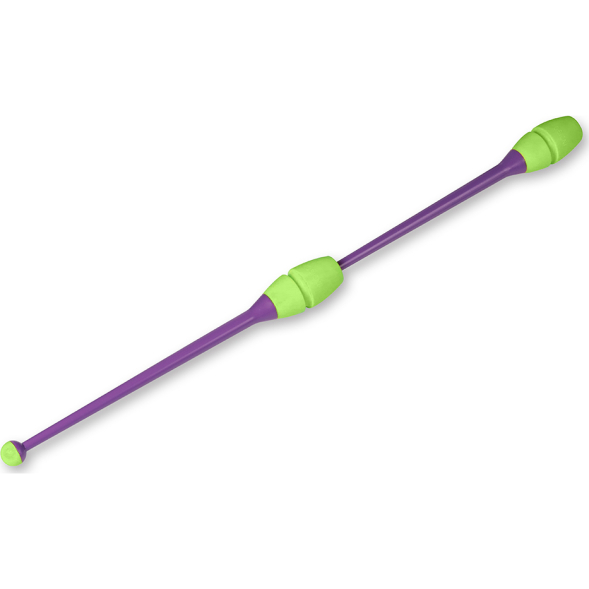 Булавы для художественной гимнастики INDIGO IN017, длина 36 см, каучук, вставляющиеся