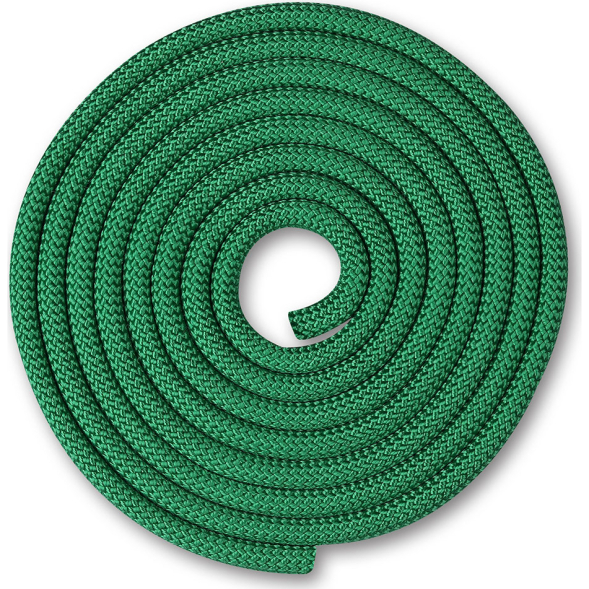 Скакалка гимнастическая INDIGO SM-121-LBL, утяжеленная, длина 2,5м, шнур, голубой