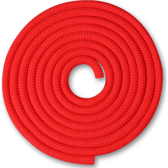 Скакалка гимнастическая INDIGO SM-121-LBL, утяжеленная, длина 2,5м, шнур, голубой