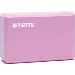Блок для йоги Atemi, AYB01P, 225х145х75, розовый