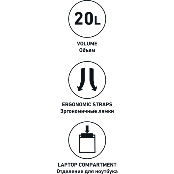 Рюкзак JÖGEL DIVISION Travel Backpack, темно-синий